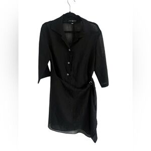 Sue Wong Sheer Vintage Dress, size Large